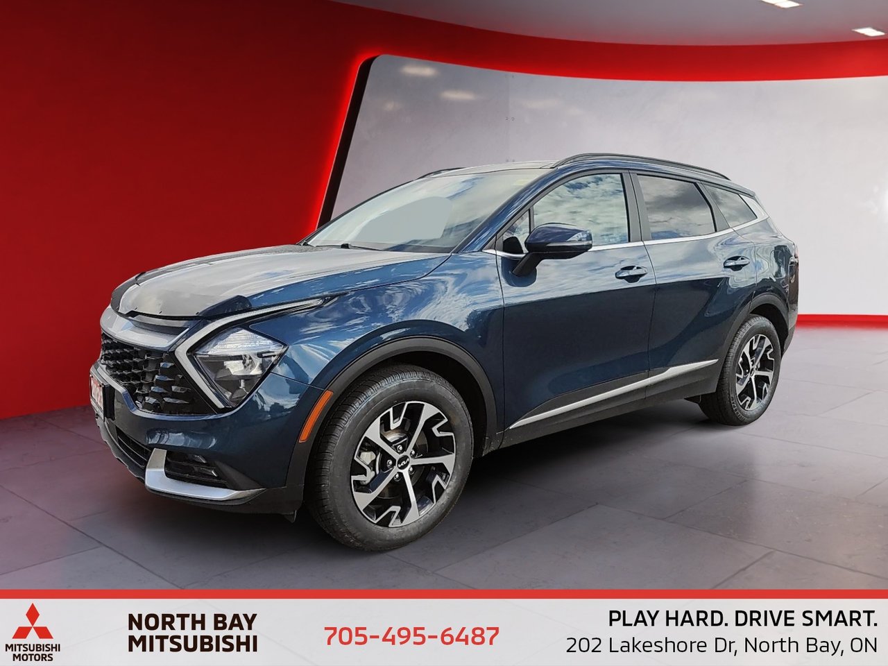Blue 2023 Kia Sportage SUV / Crossover All-Wheel Drive Automatic
