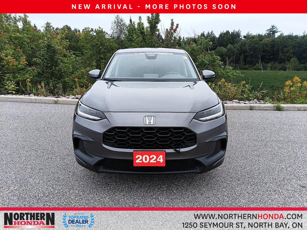 Gray 2024 Honda HR-V SUV / Crossover  