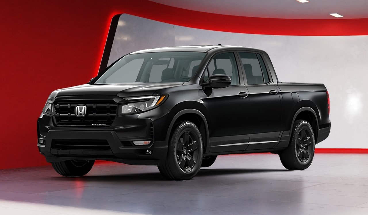 Crystal Black Pearl 2026 Honda Ridgeline Pickup Truck All-Wheel Drive Automatic