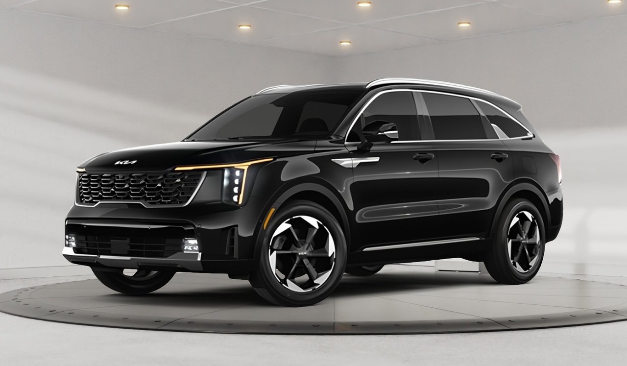 Aurora Black Pearl 2026 Kia Sorento Hybrid SUV / Crossover  Automatic