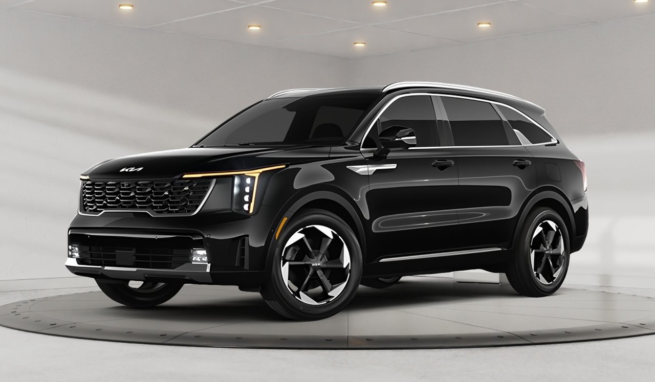 Aurora Black Pearl 2026 Kia Sorento Hybrid SUV / Crossover All-Wheel Drive Automatic