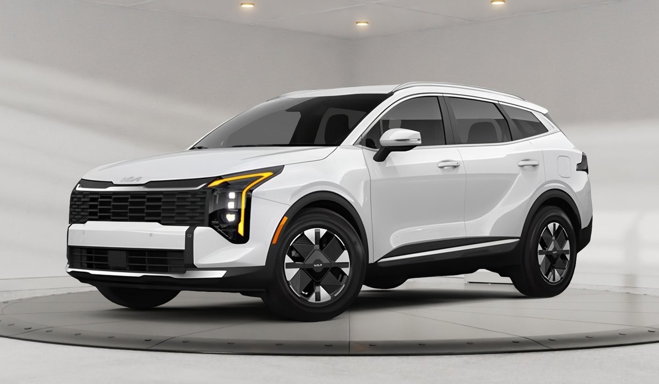 Snow White Pearl 2026 Kia Sportage Hybrid SUV / Crossover All-Wheel Drive Automatic