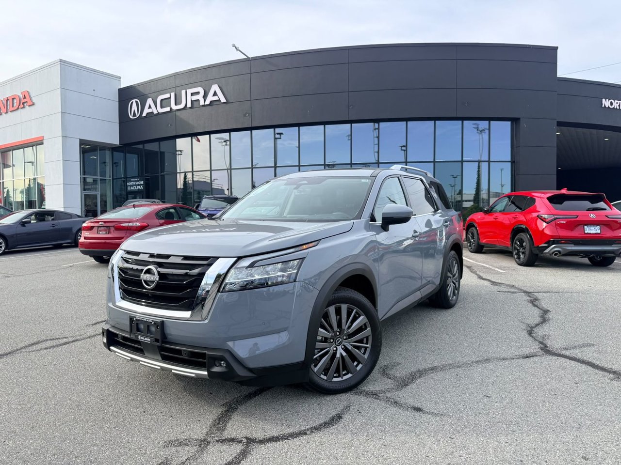Gray (Boulder Grey Pearl Metallic) 2024 Nissan Pathfinder SUV / Crossover All-Wheel Drive Automatic
