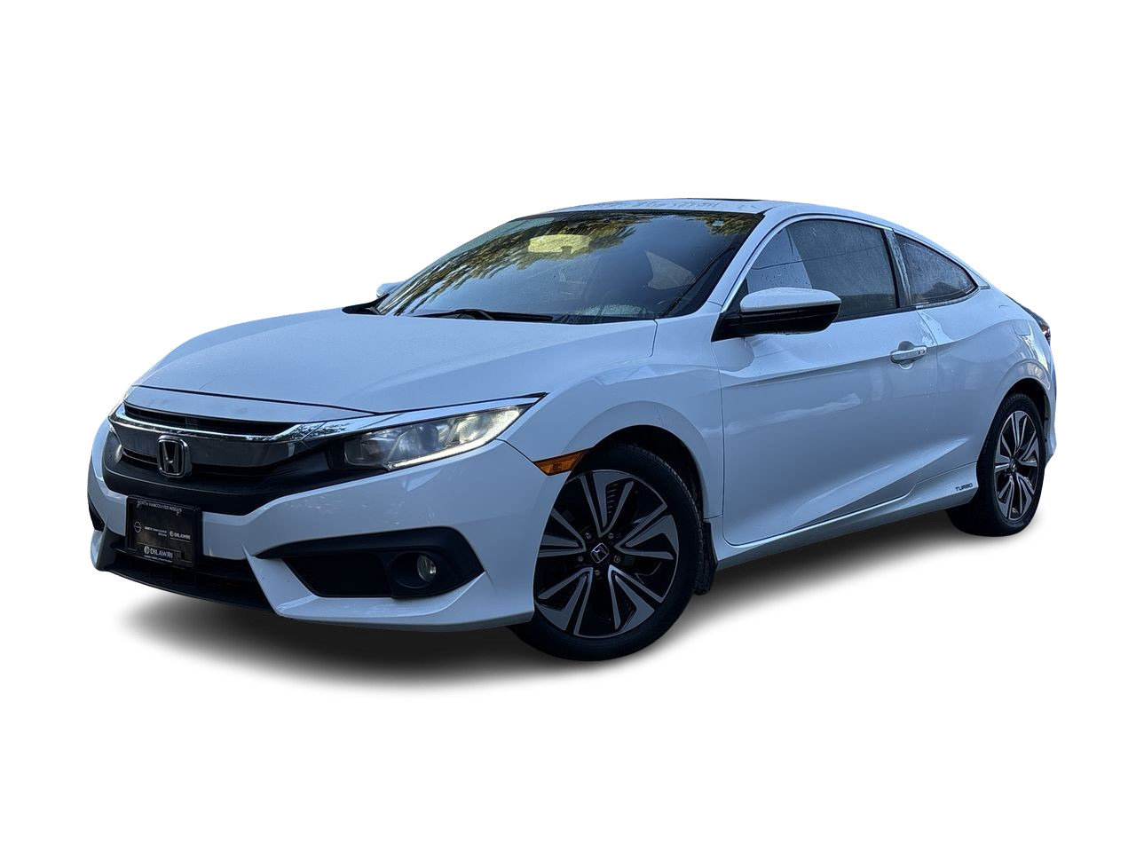 White 2017 Honda Civic Coupe Coupe Continuously Variable Transmission