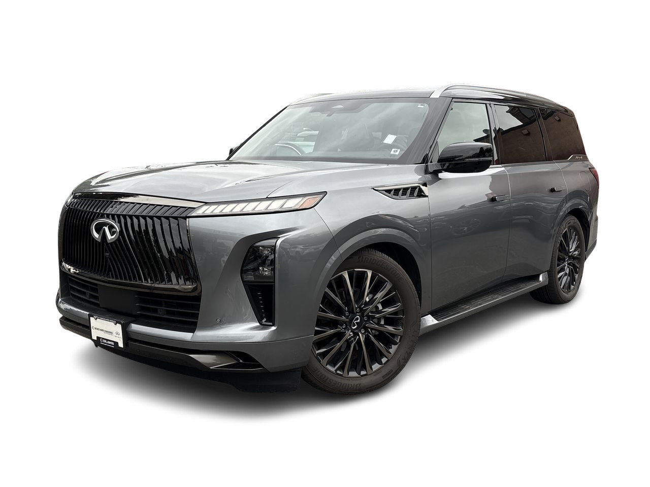 Black Obsidian/Dynamic Metal 2026 INFINITI QX80 SUV / Crossover All-Wheel Drive Automatic