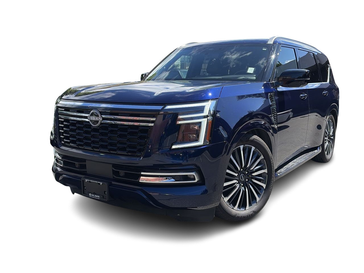 Deep Ocean Blue Pearl 2025 Nissan Armada Platinum Reserve 4WD SUV / Crossover Four-Wheel Drive Automatic