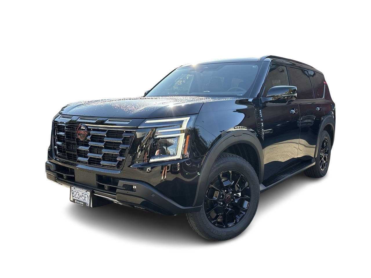 Super Black 2027 Nissan Armada SUV / Crossover Four-Wheel Drive Automatic