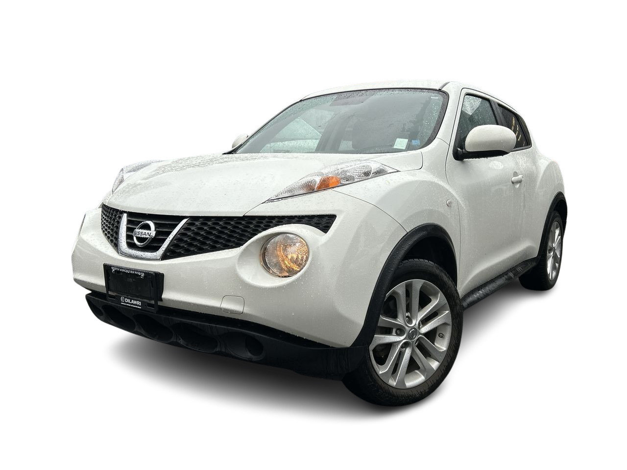 Pearl White 2014 Nissan Juke SUV / Crossover All-Wheel Drive Automatic