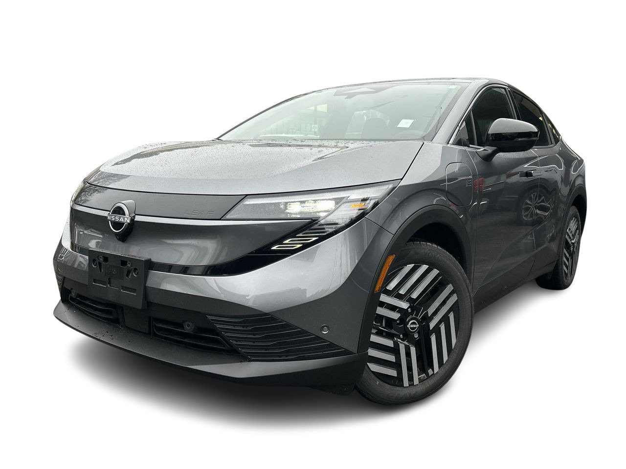 Gray (Gun Metallic) 2026 Nissan LEAF SV+ FWD SUV / Crossover Front-Wheel Drive Automatic