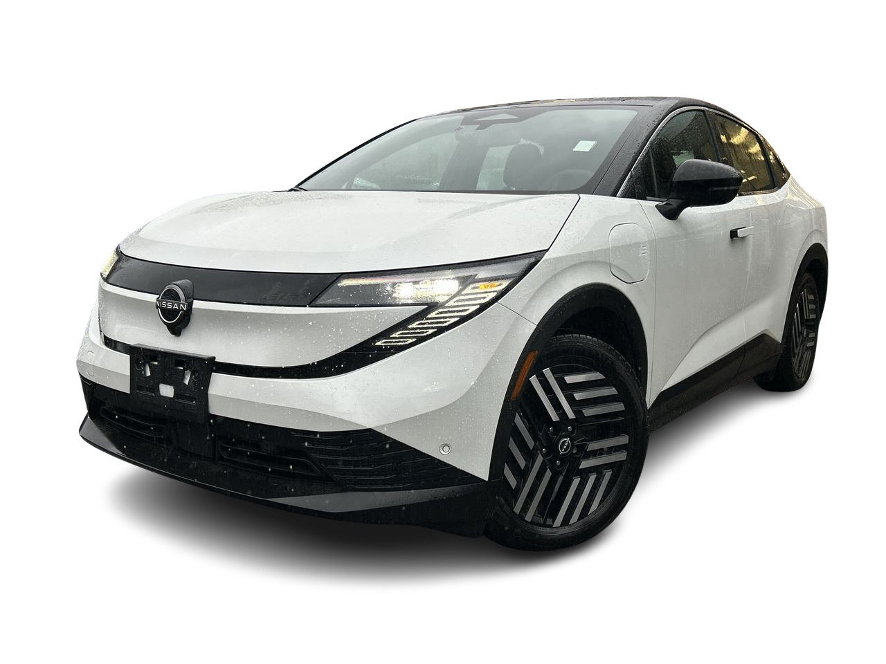 Two-tone Black / Everest White Pearl Tricoat 2026 Nissan LEAF SUV / Crossover Front-Wheel Drive Automatic