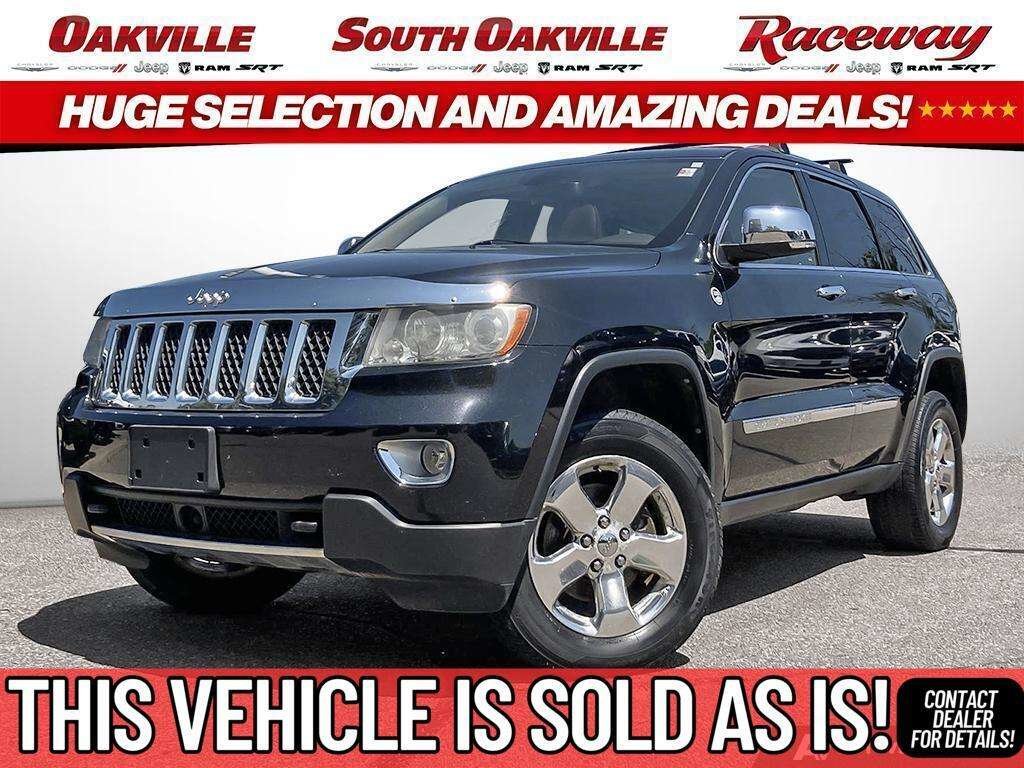 Black 2012 Jeep Grand Cherokee SUV / Crossover Four-Wheel Drive Automatic