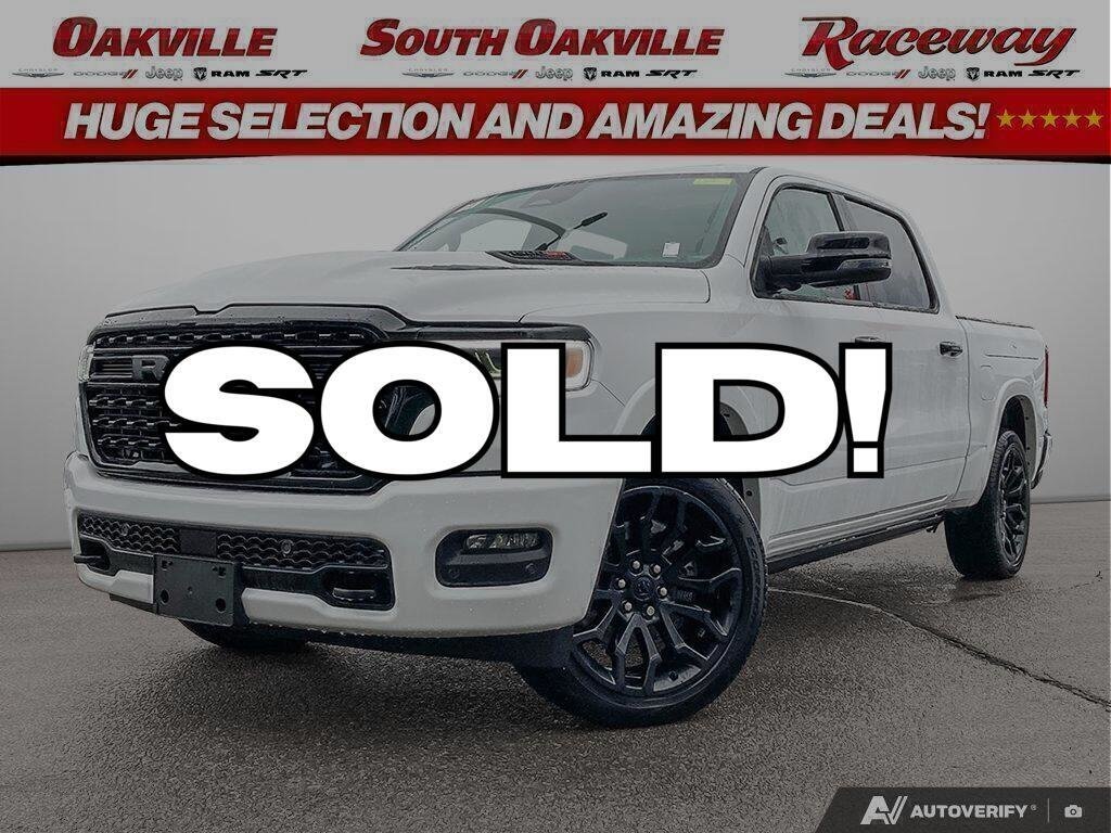 White 2026 RAM 1500 Pickup Truck Four-Wheel Drive Automatic
