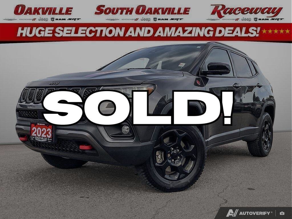 Gray 2023 Jeep Compass SUV / Crossover Four-Wheel Drive Automatic