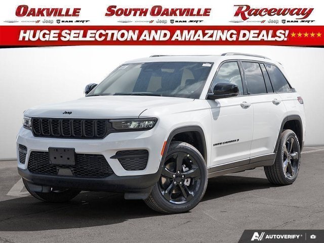 White 2025 Jeep Grand Cherokee SUV / Crossover Four-Wheel Drive Automatic