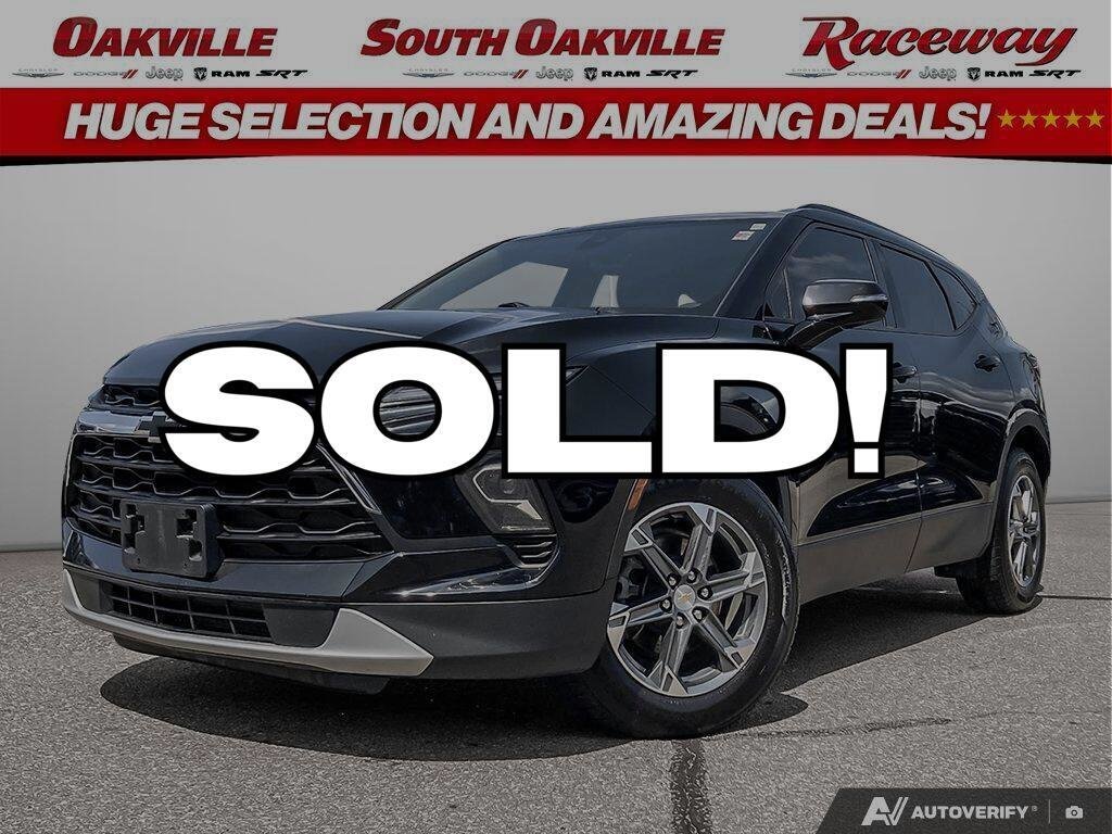 Black 2023 Chevrolet Blazer SUV / Crossover All-Wheel Drive Automatic