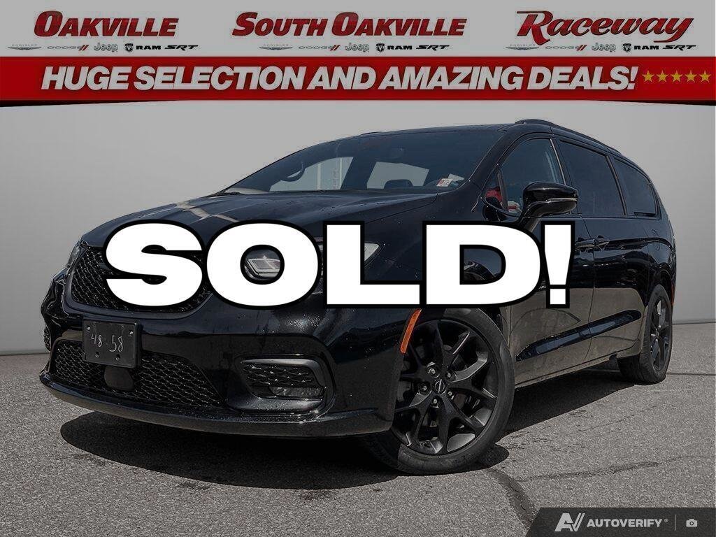 Black 2024 Chrysler Pacifica Minivan All-Wheel Drive Automatic