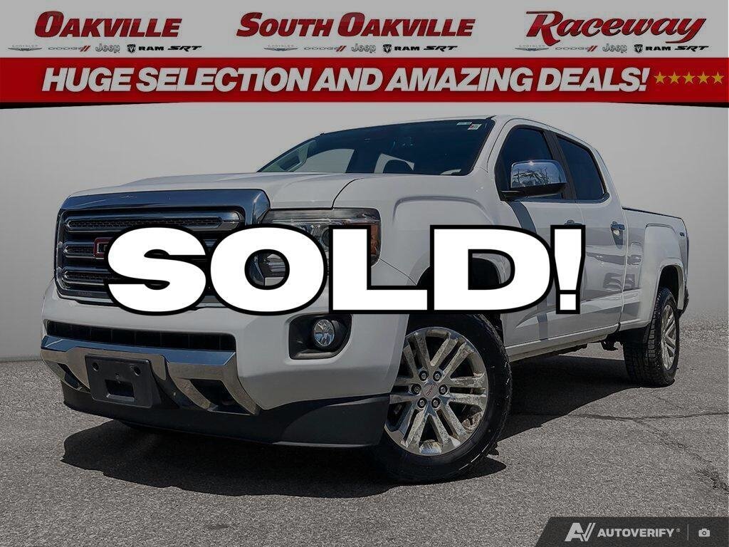 2017 GMC Canyon SLT Crew Cab 4WD