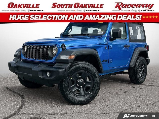 Blue 2026 Jeep Wrangler SUV / Crossover Four-Wheel Drive Automatic