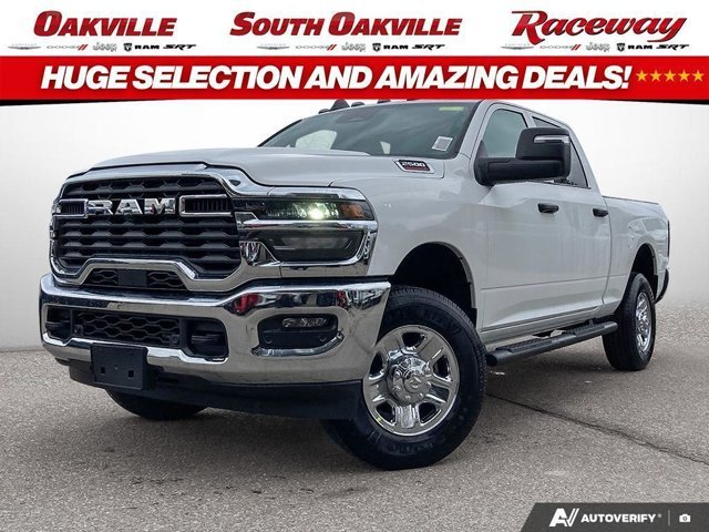 White 2026 RAM 2500 Pickup Truck Four-Wheel Drive Automatic