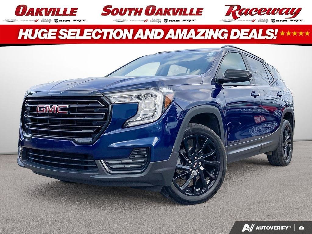 Blue 2023 GMC Terrain SLE AWD SUV / Crossover All-Wheel Drive Automatic