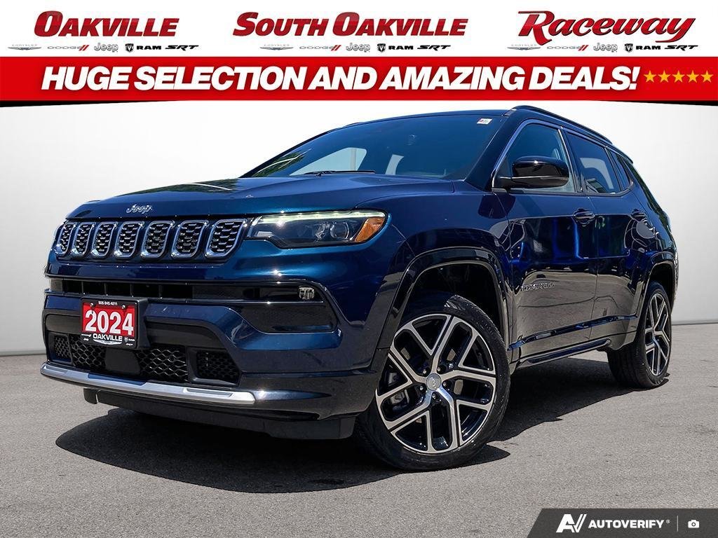 Black 2024 Jeep Compass Limited 4WD SUV / Crossover Four-Wheel Drive Automatic