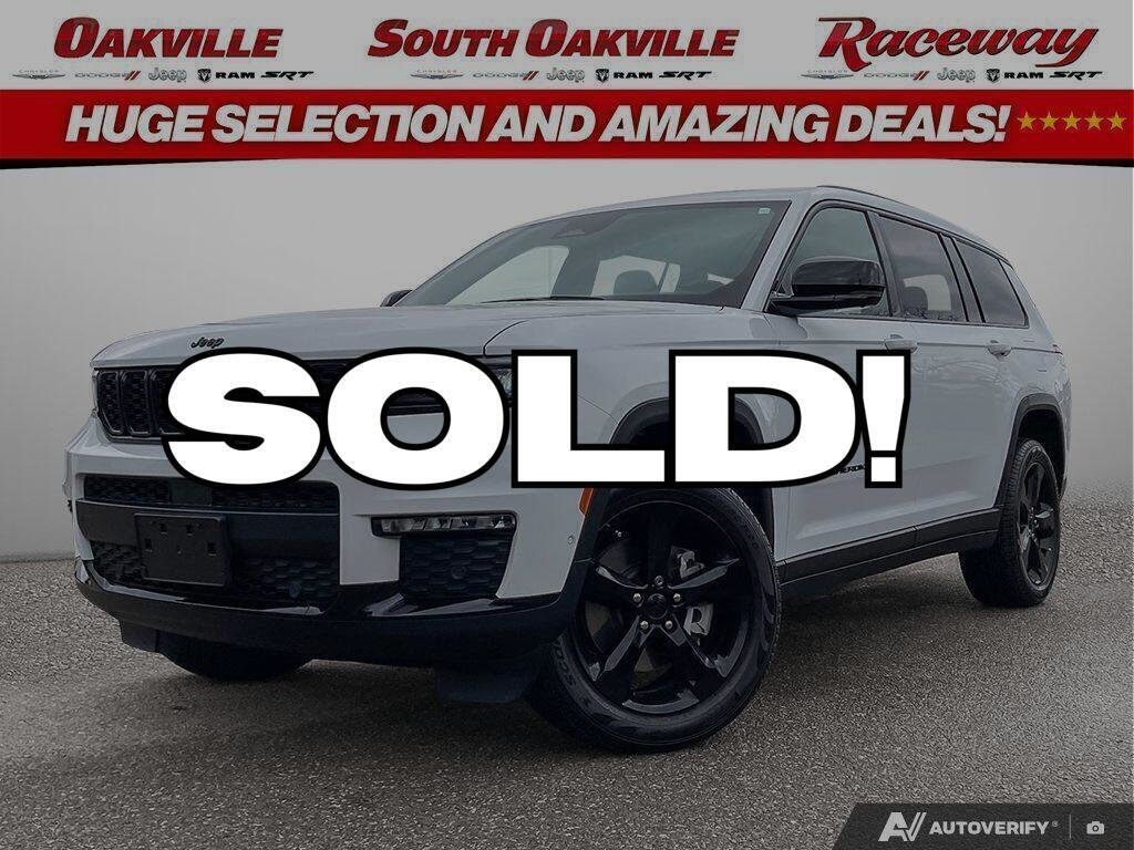 White 2025 Jeep Grand Cherokee L Limited 4WD SUV / Crossover Four-Wheel Drive Automatic