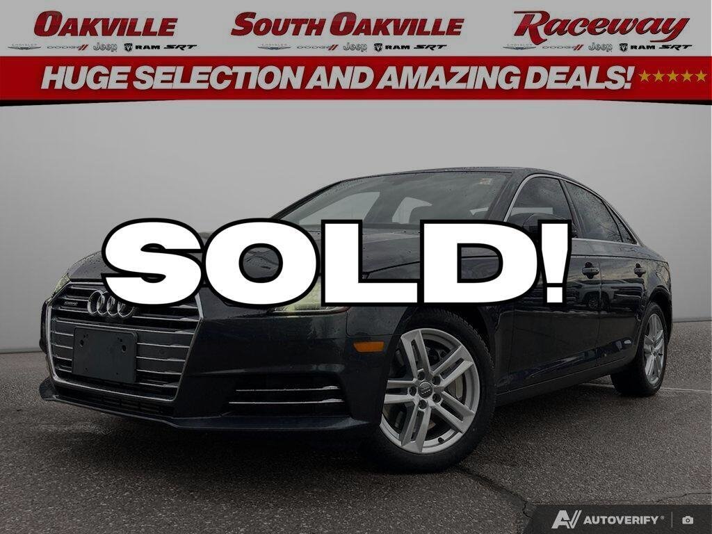 2017 Audi A4 2.0T quattro Progressiv AWD