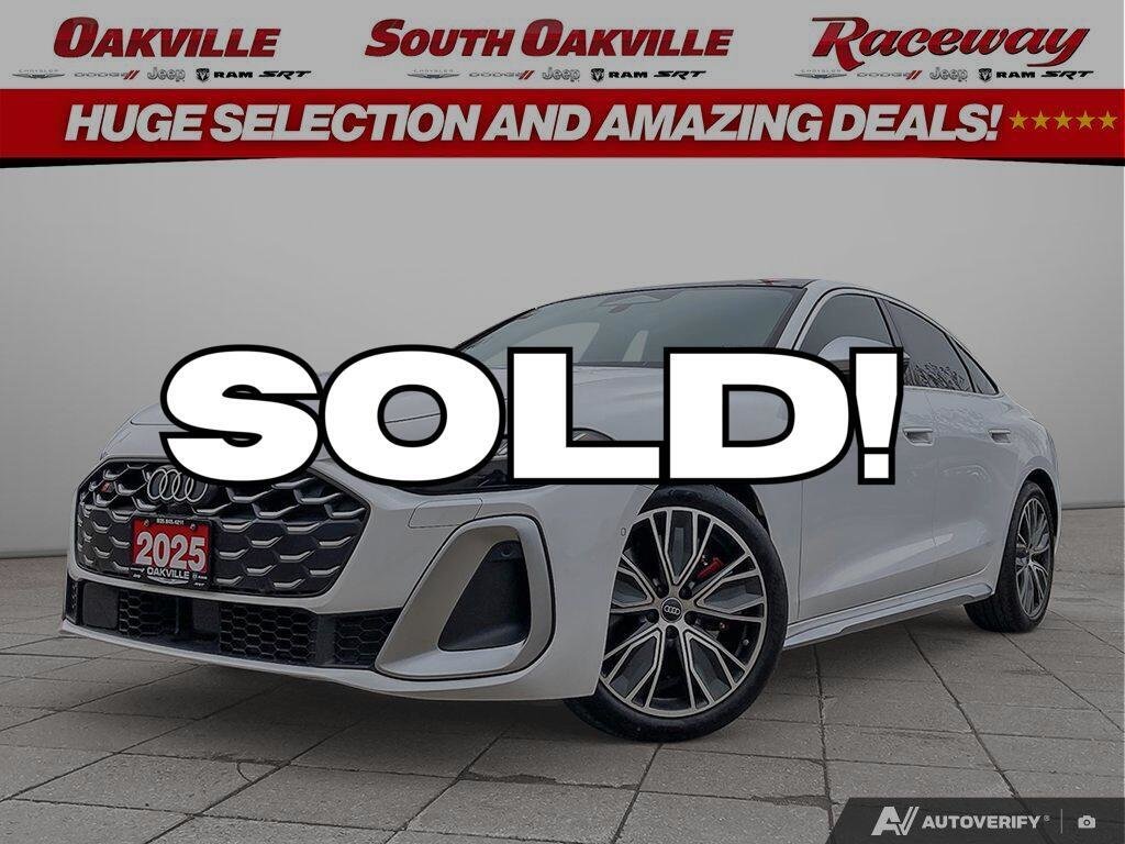 White 2025 Audi S5 3.0T quattro Prestige Sedan All-Wheel Drive Automatic