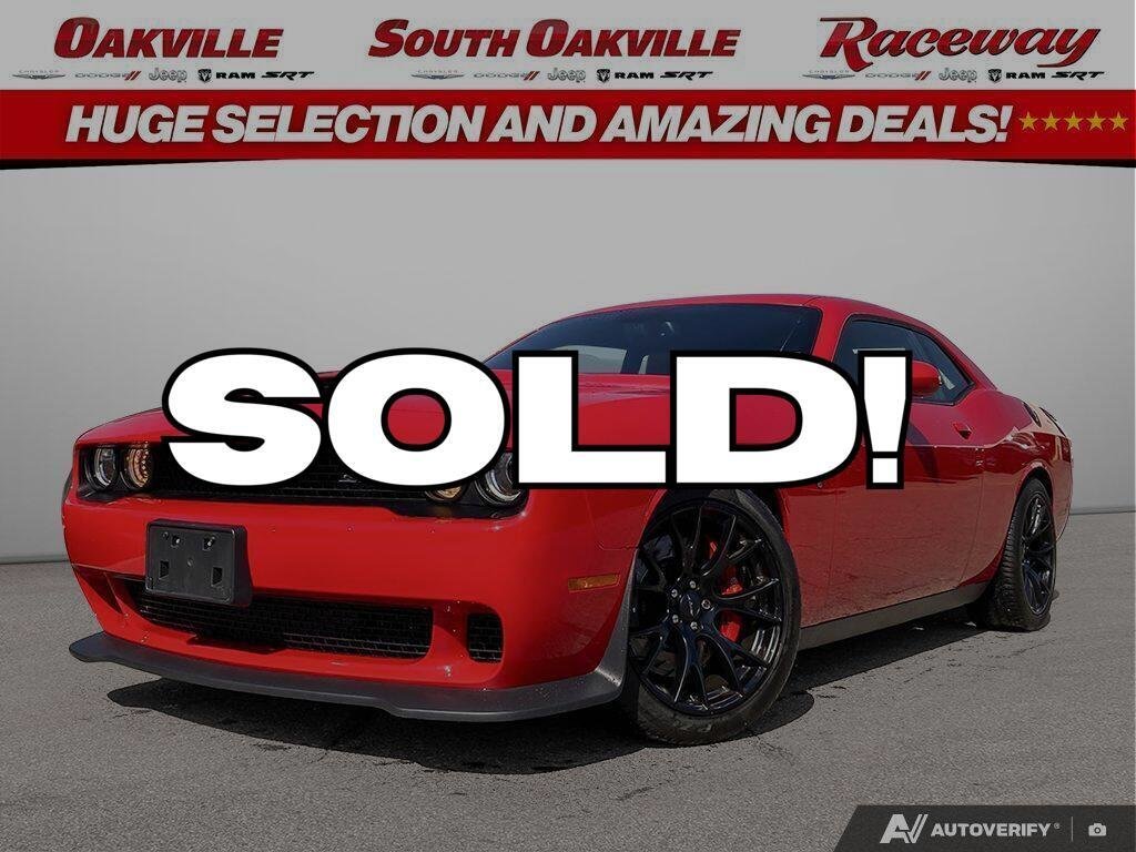 2016 Dodge Challenger SRT Hellcat RWD