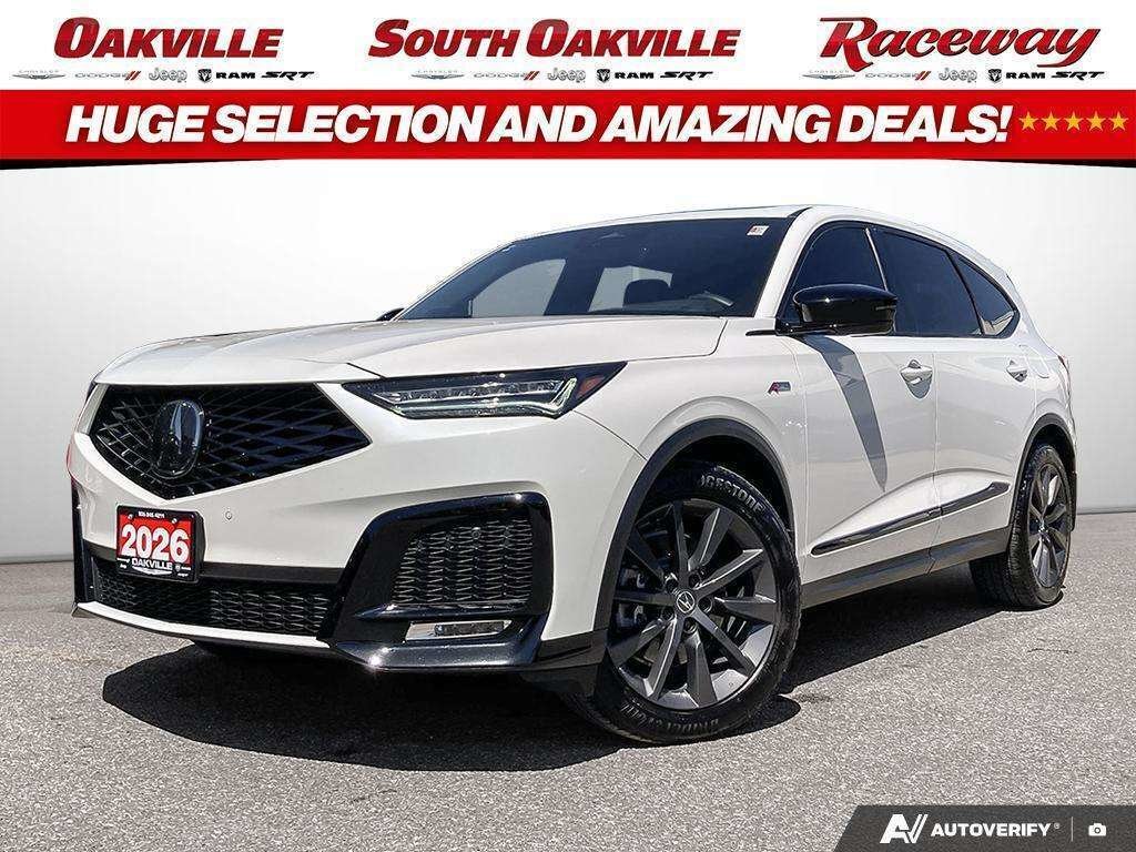 Red 2026 Acura MDX SUV / Crossover All-Wheel Drive Automatic