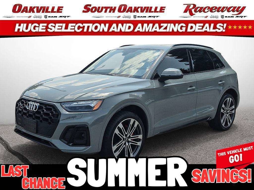 Gray 2021 Audi SQ5 SUV / Crossover Automatic