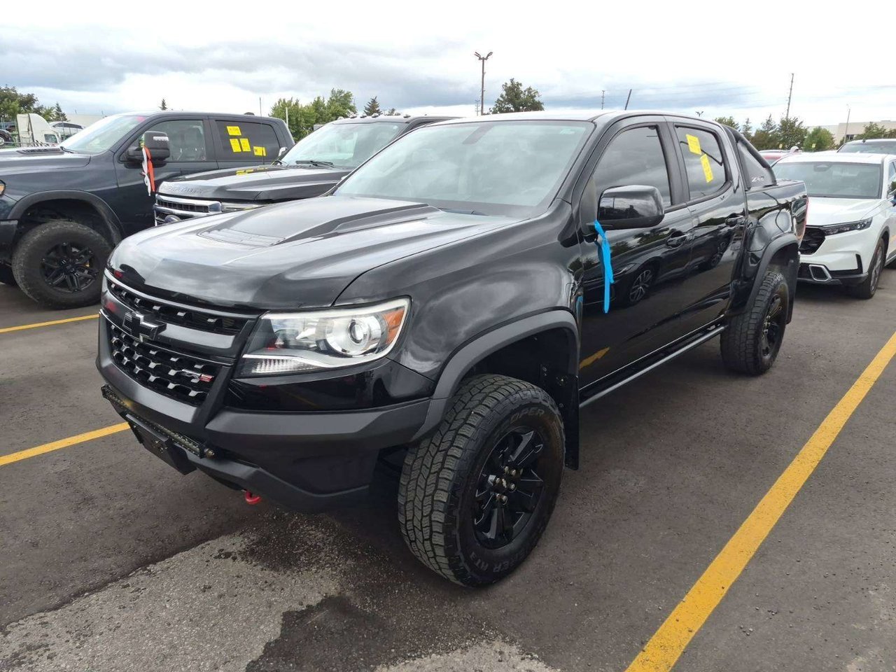 Black 2019 Chevrolet Colorado Pickup Truck Four-Wheel Drive Automatic