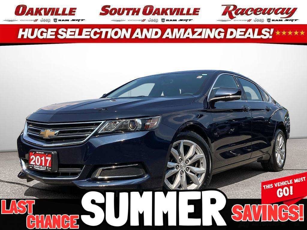 Blue 2017 Chevrolet Impala Sedan Front-Wheel Drive Automatic