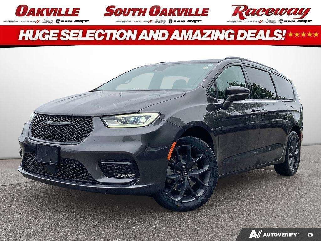 Gray 2022 Chrysler Pacifica Minivan All-Wheel Drive Automatic
