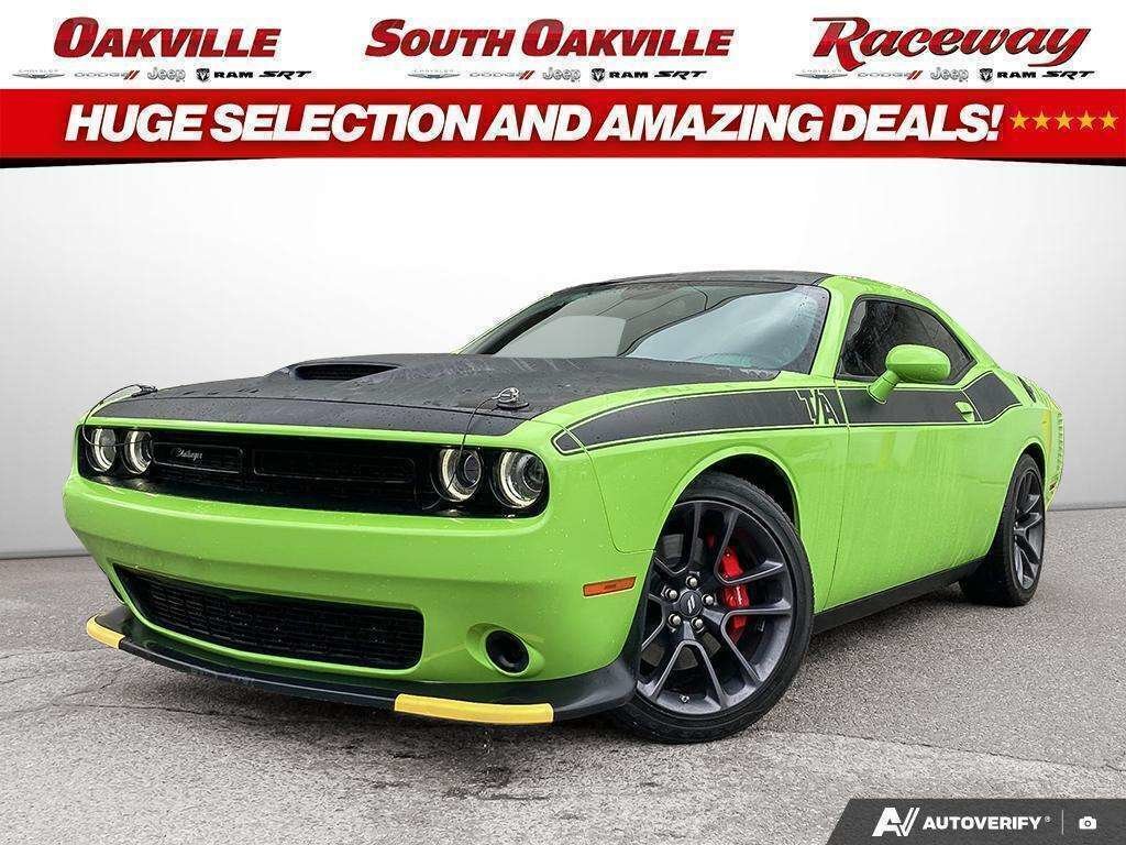 Black 2023 Dodge Challenger Coupe Rear-Wheel Drive Manual