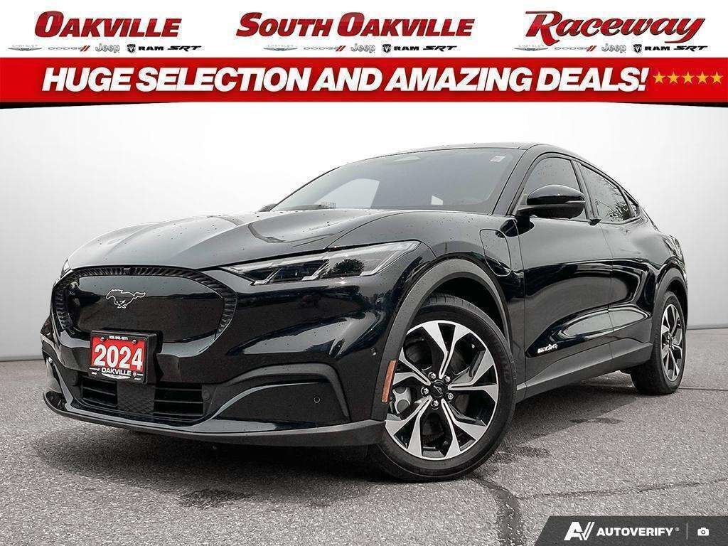 Black 2024 Ford Mustang Mach-E SUV / Crossover All-Wheel Drive Automatic