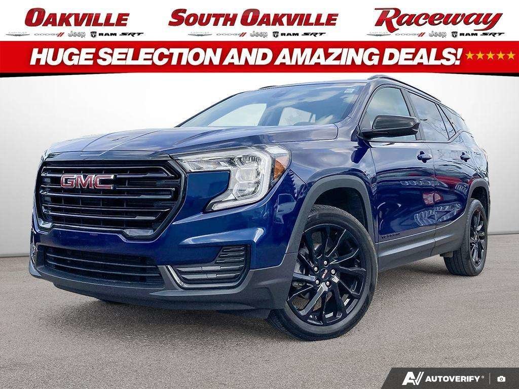Blue 2023 GMC Terrain SUV / Crossover All-Wheel Drive Automatic