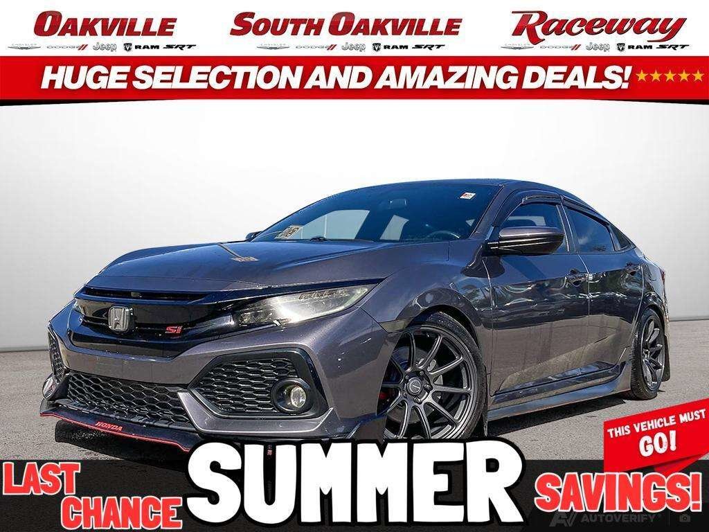 Gray 2018 Honda Civic Sedan Front-Wheel Drive Manual