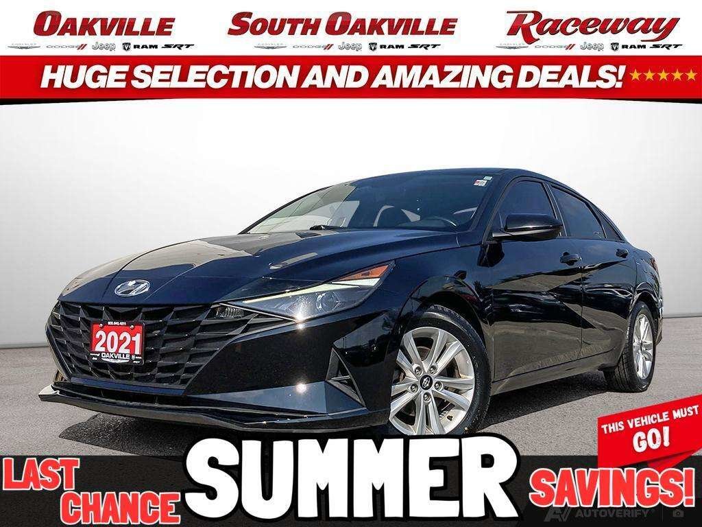 Black 2021 Hyundai Elantra Sedan Automatic
