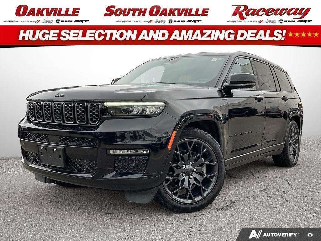 Black 2024 Jeep Grand Cherokee L SUV / Crossover Four-Wheel Drive Automatic