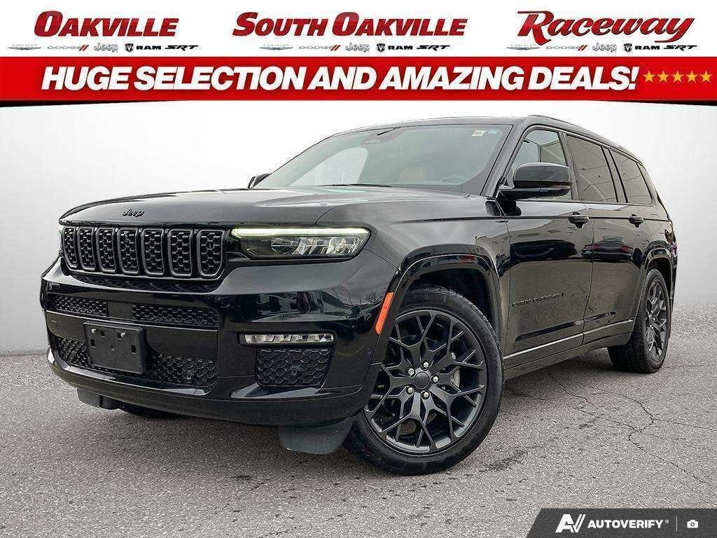 Black 2024 Jeep Grand Cherokee L SUV / Crossover Four-Wheel Drive Automatic