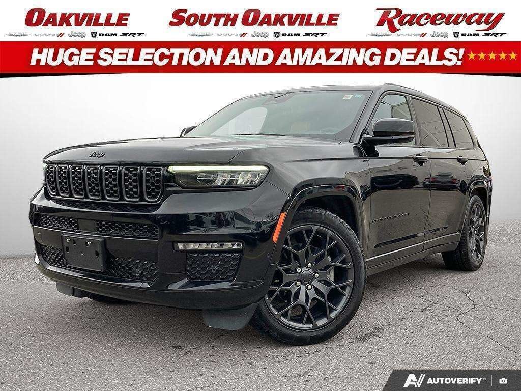 Black 2024 Jeep Grand Cherokee L SUV / Crossover Four-Wheel Drive Automatic