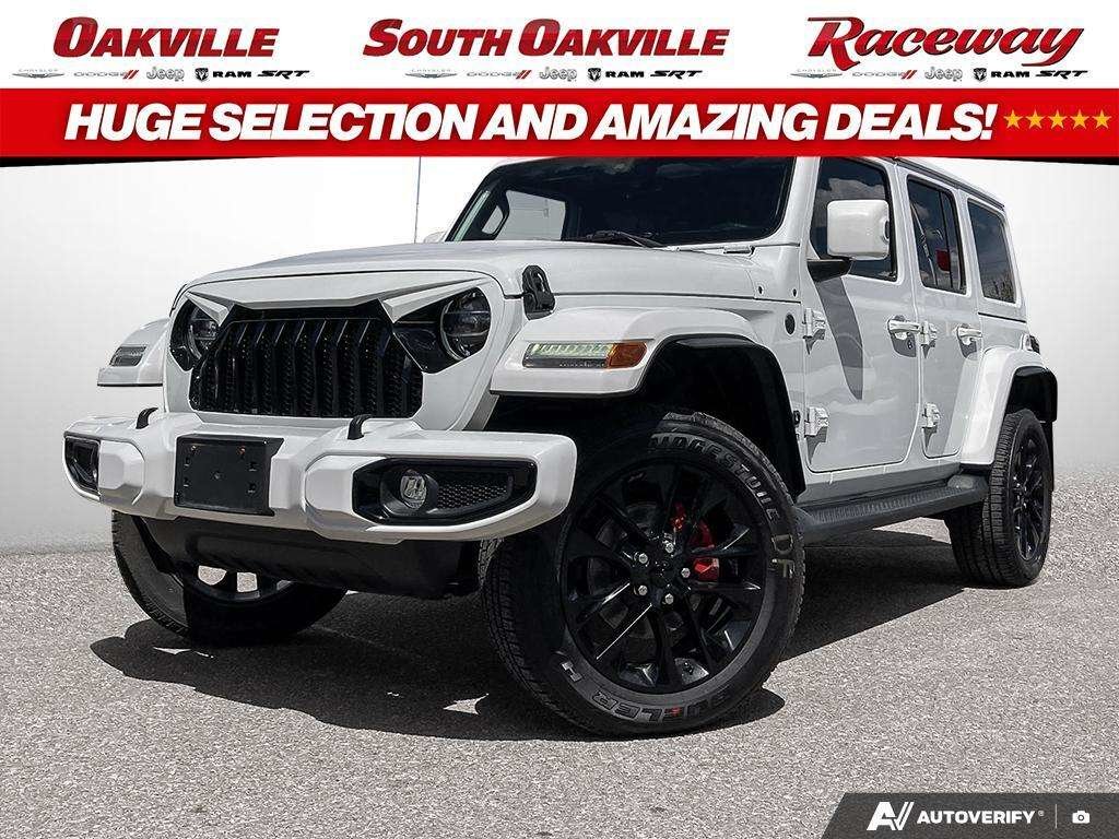 White 2021 Jeep Wrangler SUV / Crossover Four-Wheel Drive Automatic