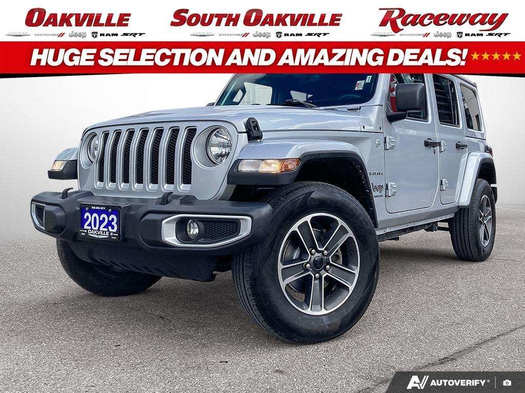 Silver 2023 Jeep Wrangler SUV / Crossover Four-Wheel Drive Automatic