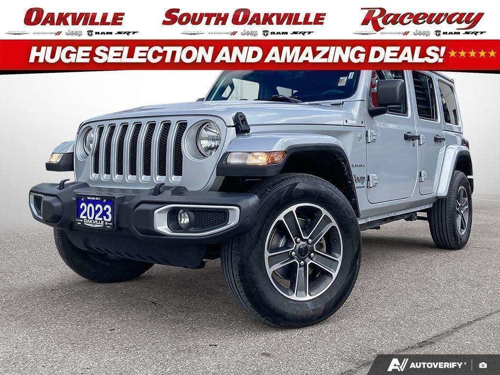 Silver 2023 Jeep Wrangler SUV / Crossover Four-Wheel Drive Automatic
