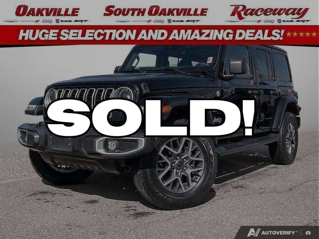 Black 2024 Jeep Wrangler SUV / Crossover Four-Wheel Drive Automatic