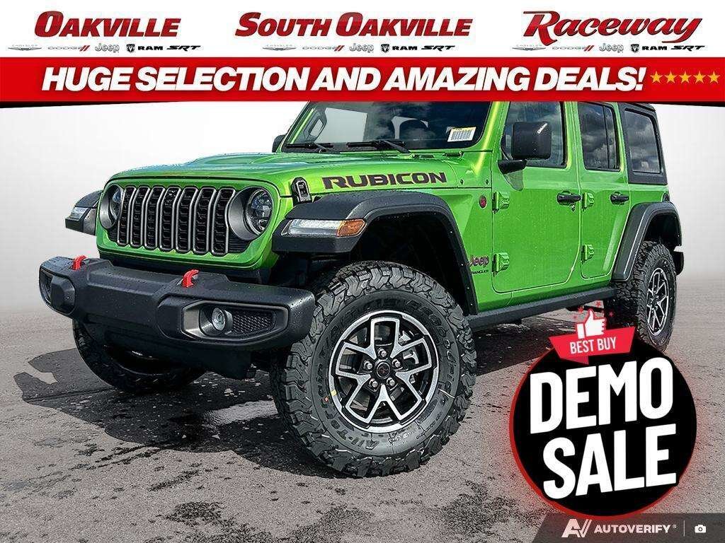 Green 2025 Jeep Wrangler SUV / Crossover Four-Wheel Drive Automatic
