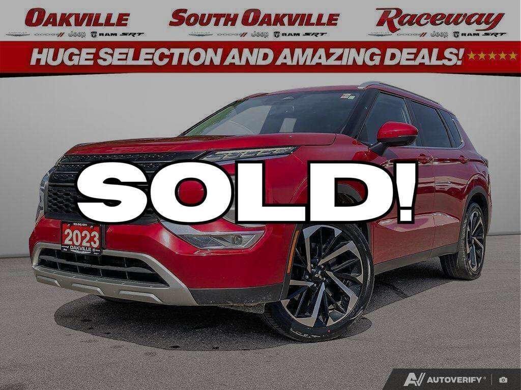 Red 2023 Mitsubishi Outlander SUV / Crossover All-Wheel Drive Automatic