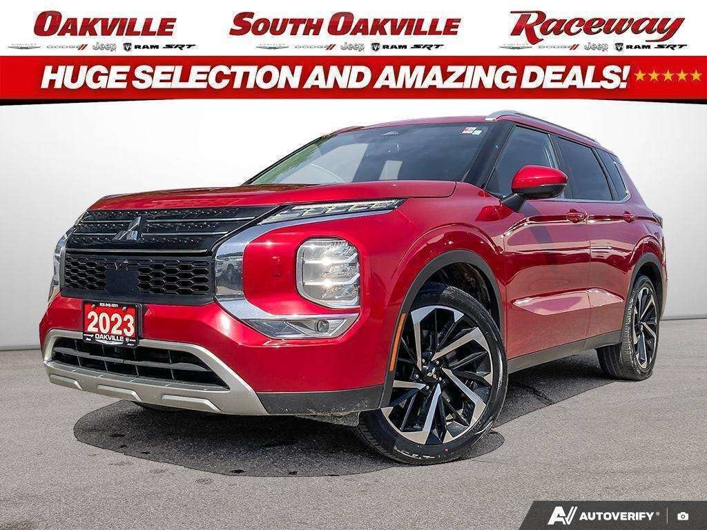 Red 2023 Mitsubishi Outlander SUV / Crossover All-Wheel Drive Automatic