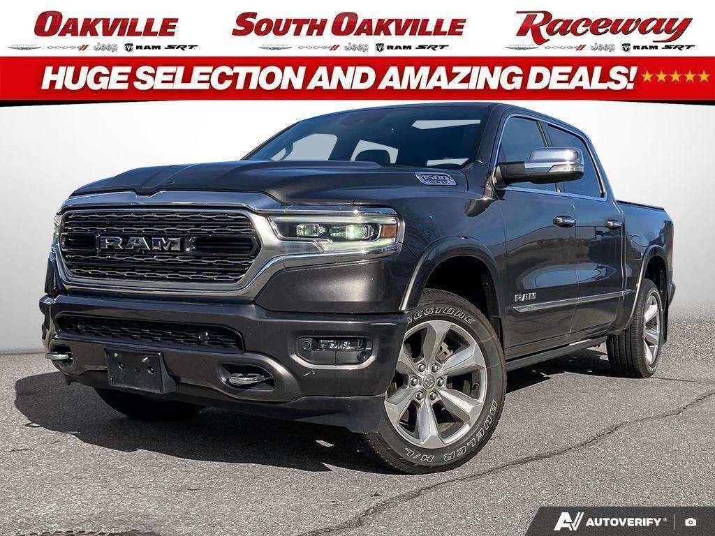 Gray 2020 RAM 1500 Pickup Truck Four-Wheel Drive Automatic